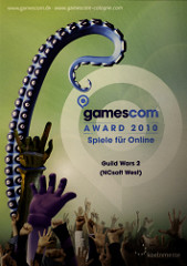 GW2 Best Online Game award at gamescom 2010