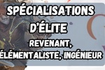 Visions of Eternity - Spécialisations d'élite : Revenant, élémentaliste, ingénieur.