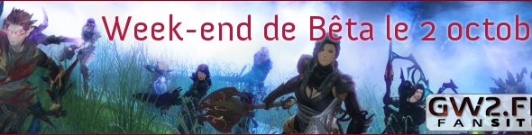 Le dernier week-end de bêta commence le 2 octobre !