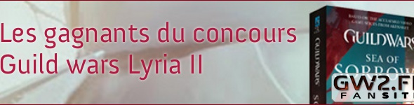 Les résultats du concours Guild Wars Lyria II