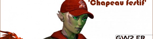 Un "chapeau festif" Guild Wars 2