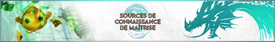 Guide End of Dragons : Sources de connaissance de maîtrise