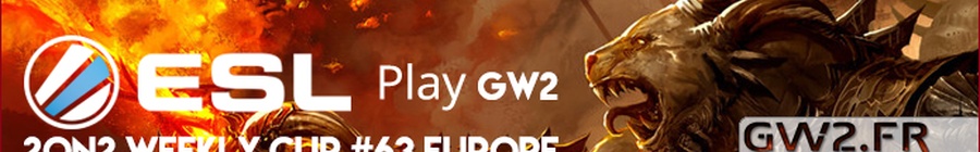 Résultats de l'ESL 2on2 weekly cup #63 Europe