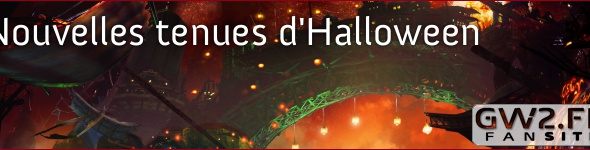Nouvelles tenues d'Halloween