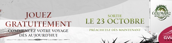 Jouer gratuitement à Guild Wars 2 et Préacheter Heart of Thornss.