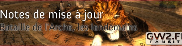 Patchnote : La bataille pour l'Arche du Lion, les lendemains
