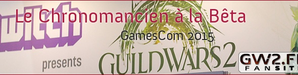 Le Chronomancien à la GamesCom