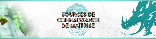 Guide End of Dragons : Sources de connaissance de maîtrise